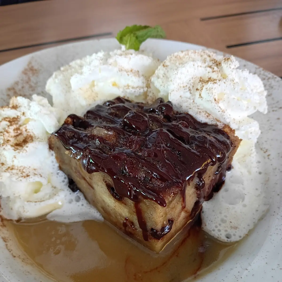 Chocolate Bread Pudding