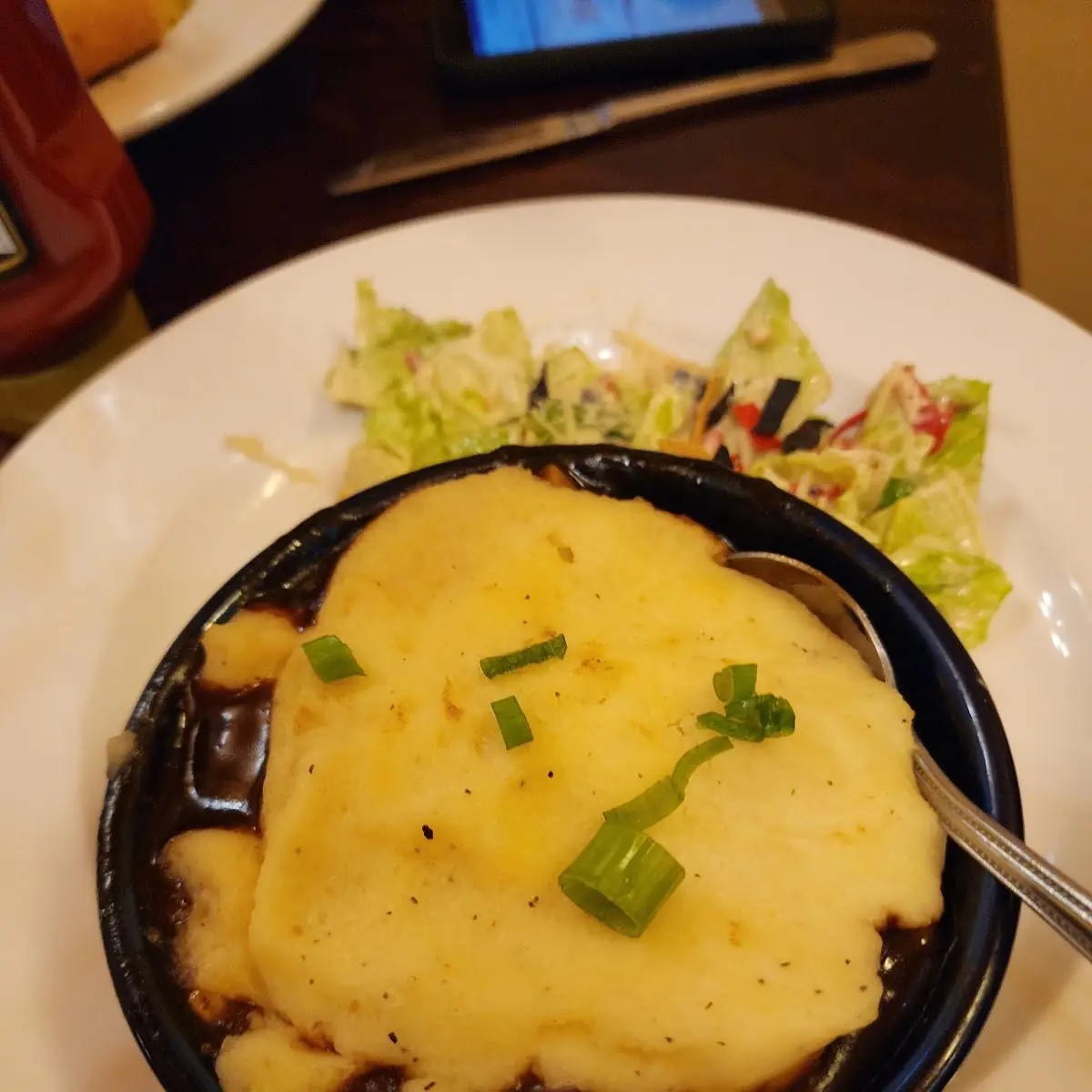Shepherds Pie with Side Salad