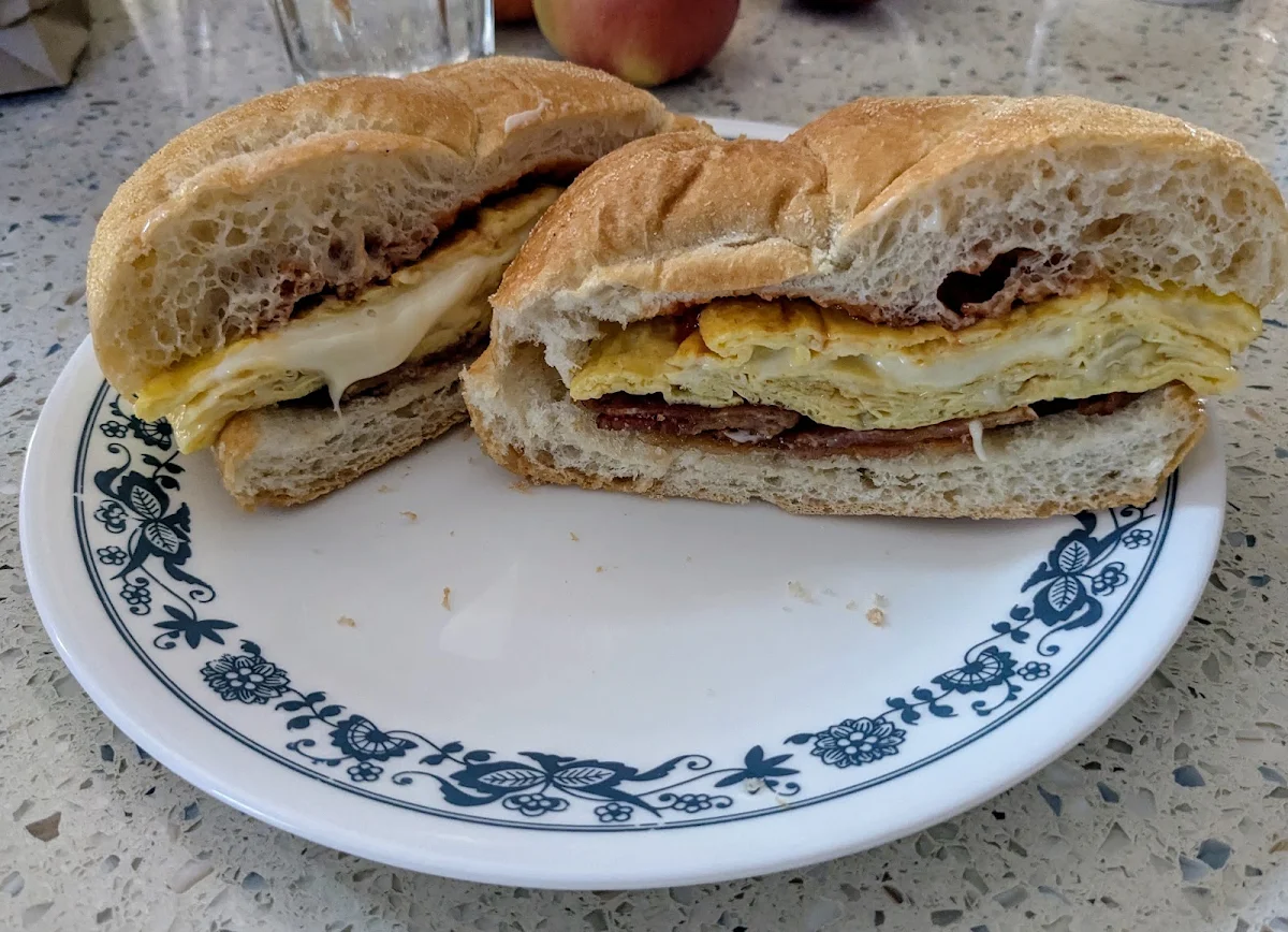 Bacon Egg and Cheese Sandwich