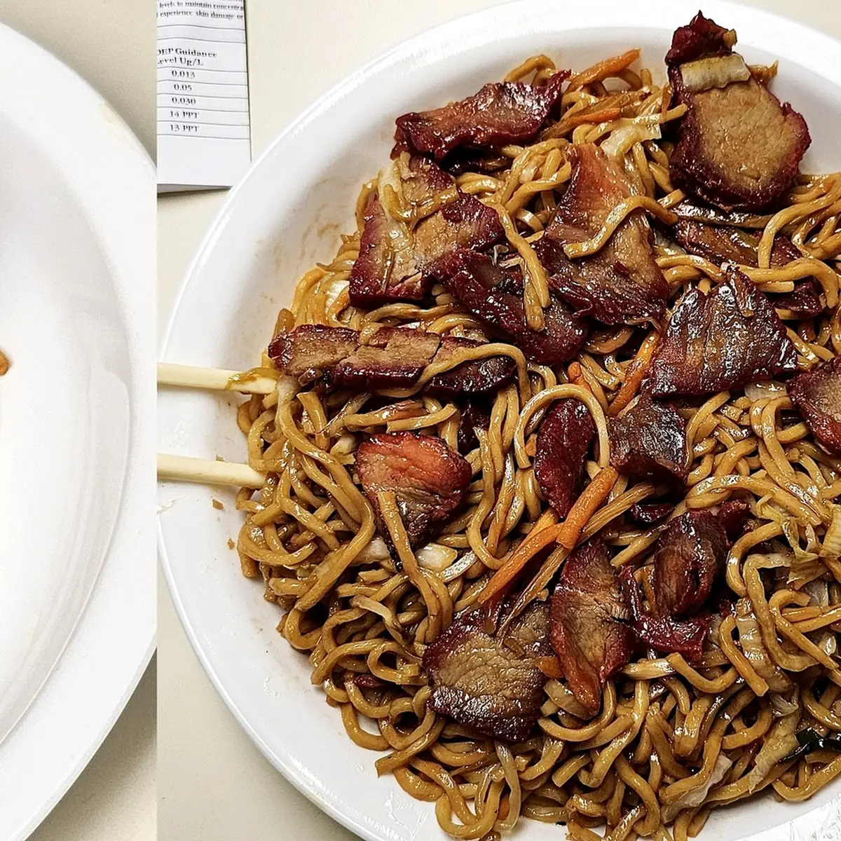 Roast Pork Chow Mein