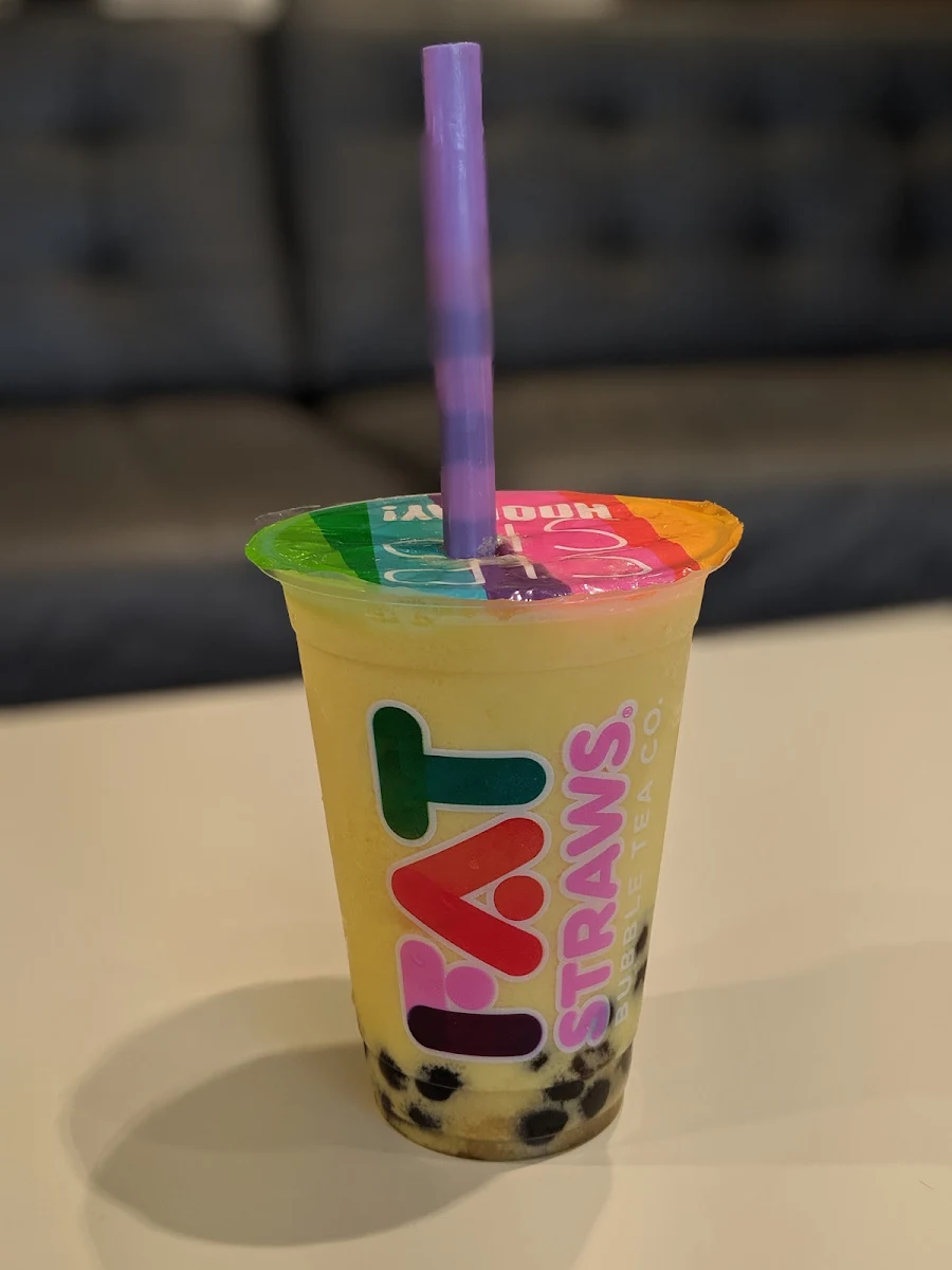 Let's Mango Smoothie with Boba