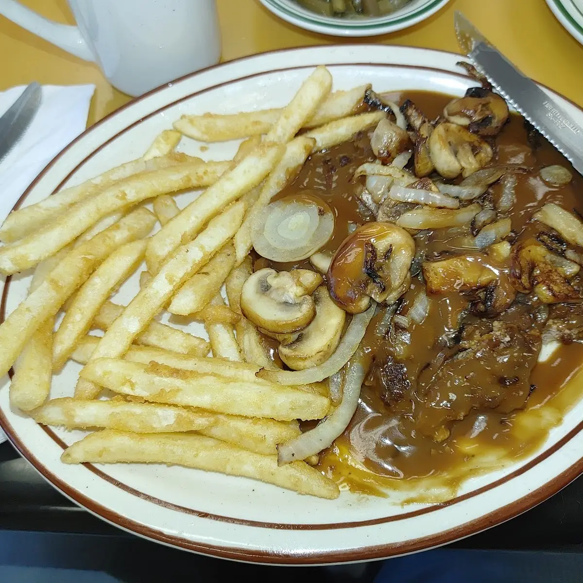 Hamburger Steak Dinner
