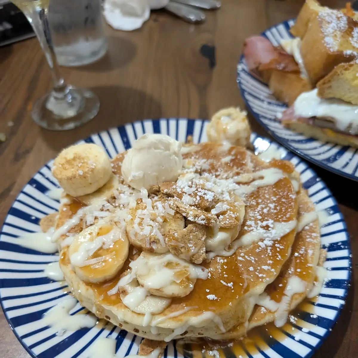 Chocolate Chip Banana Pancakes