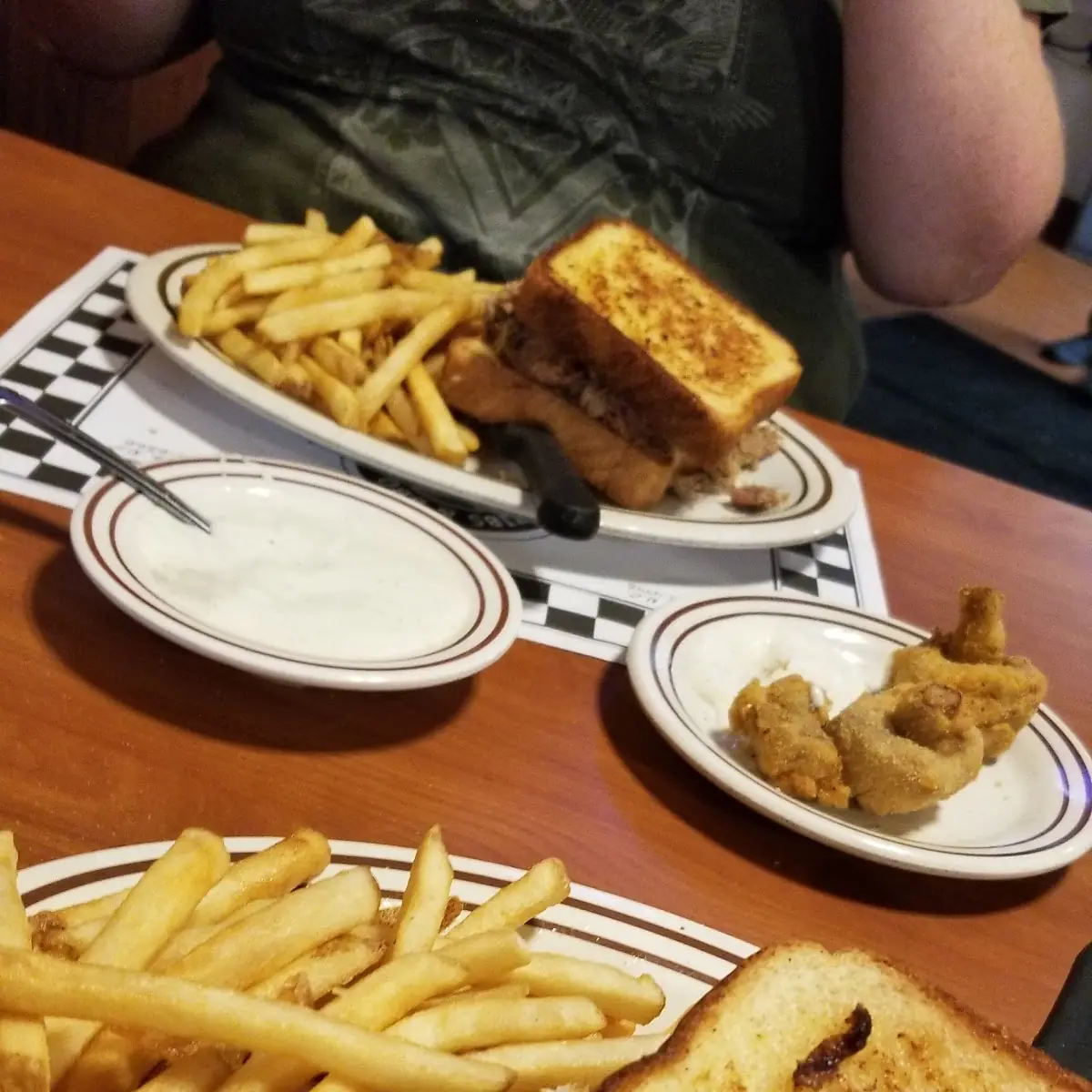 Pulled Pork Sandwhich on Toasted Sour Dough Bread