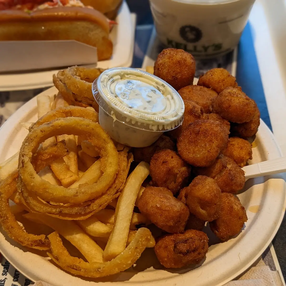 Fried Scallops
