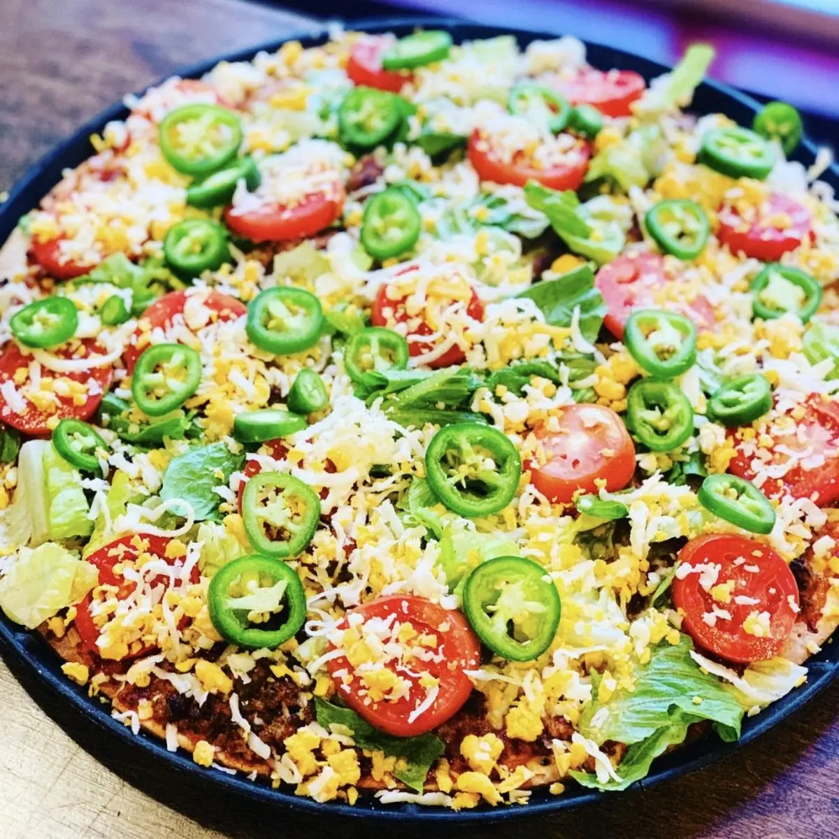 Taco Pizza