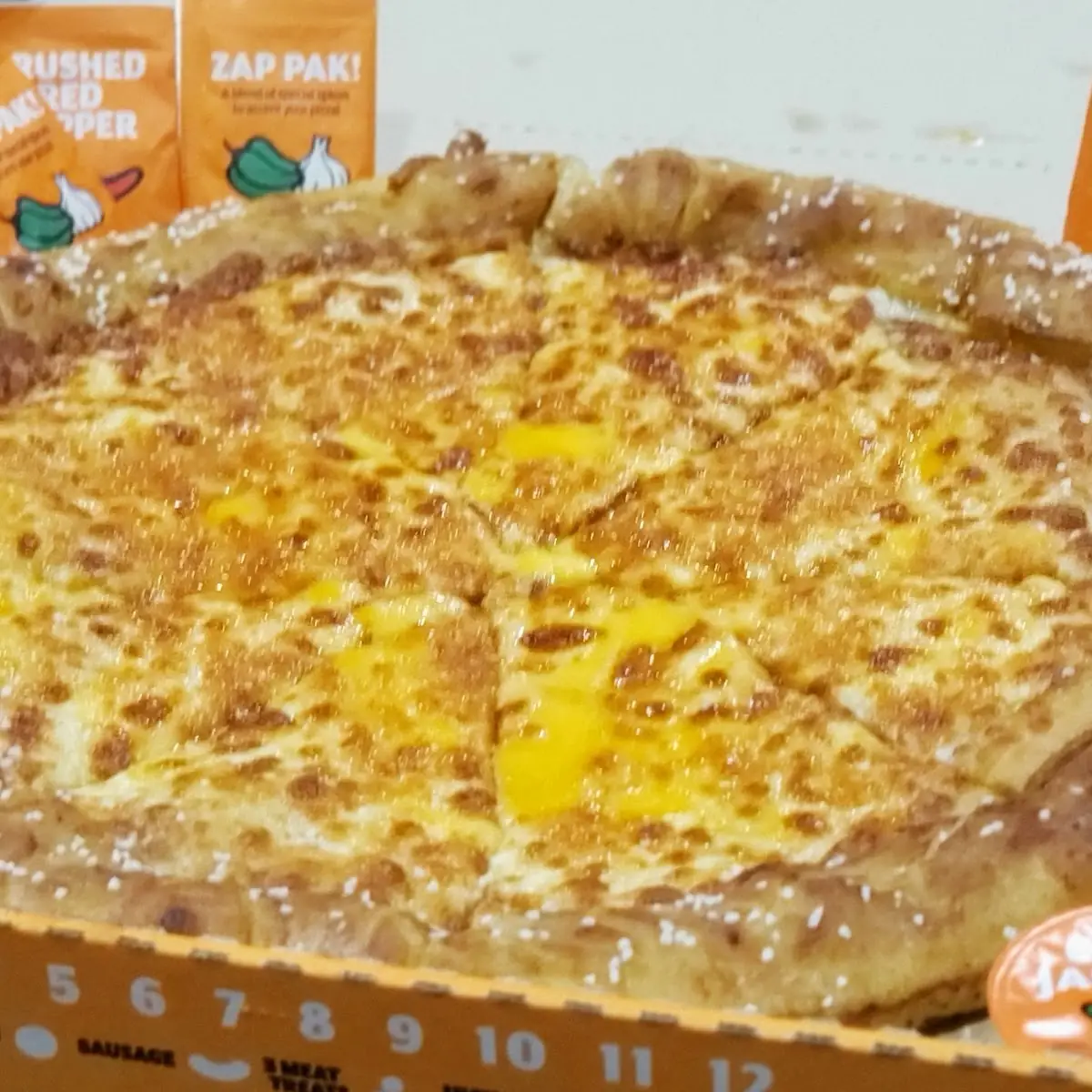 Pretzel Crust Cheese Pizza