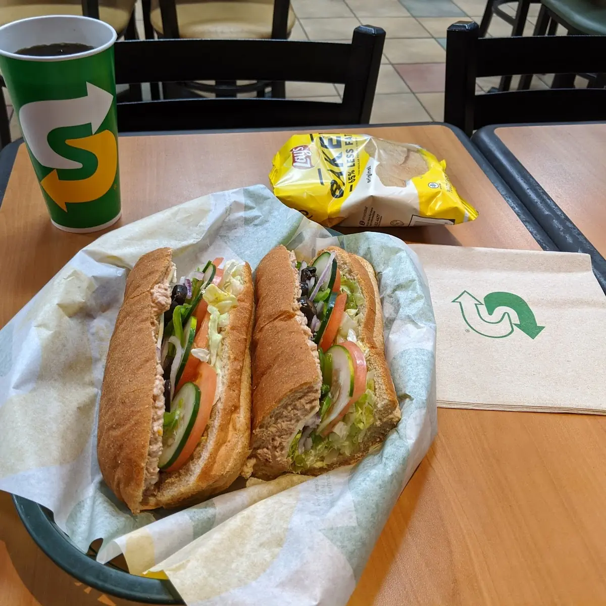 Tuna Sub Combo