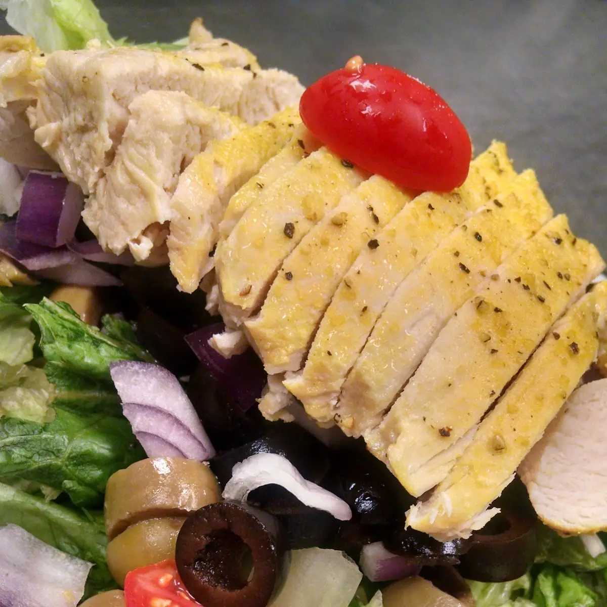 Grilled Lemon Chicken Salad