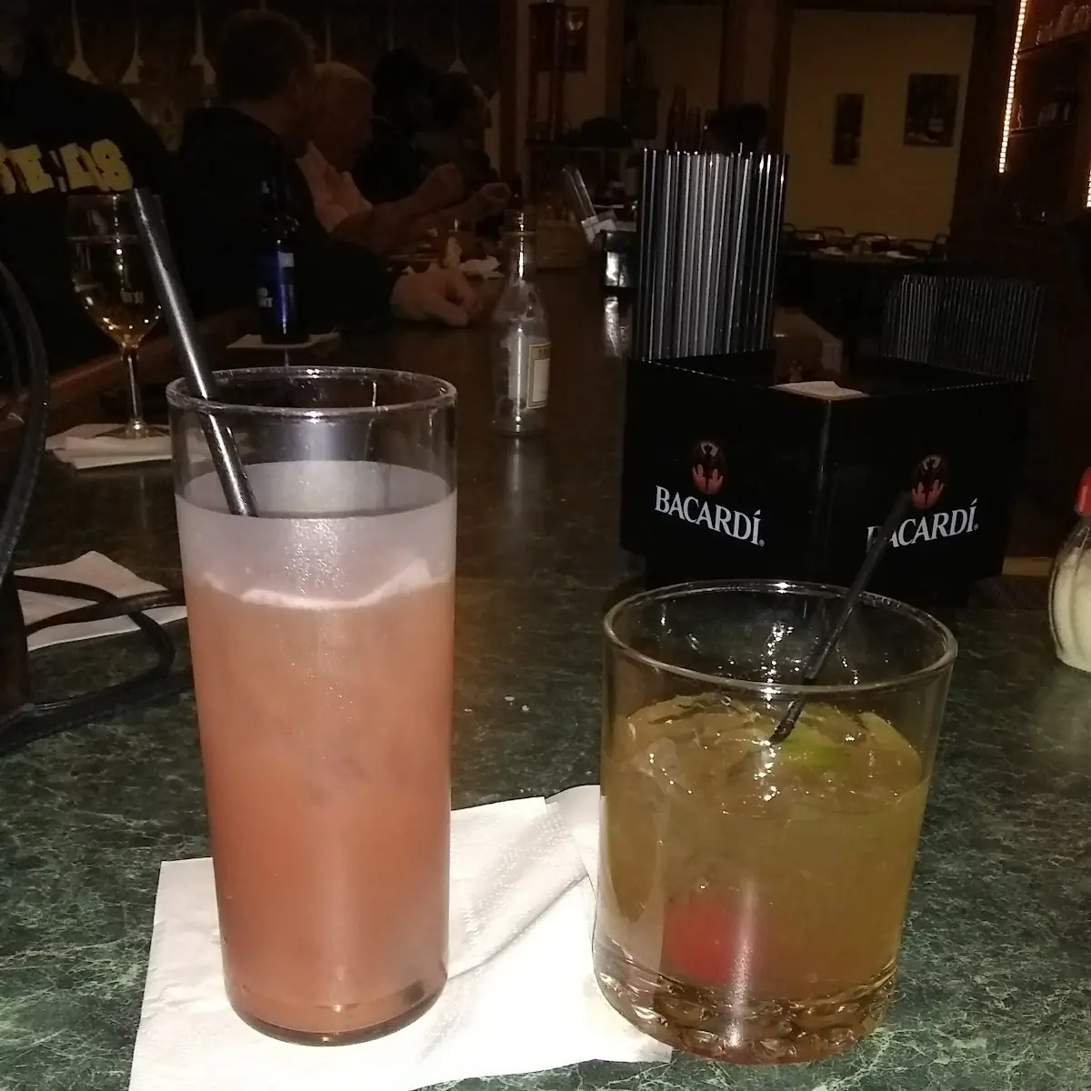 Singapore Sling and Mai Tai