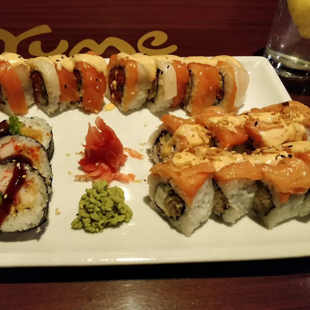 Assorted Sushi Rolls
