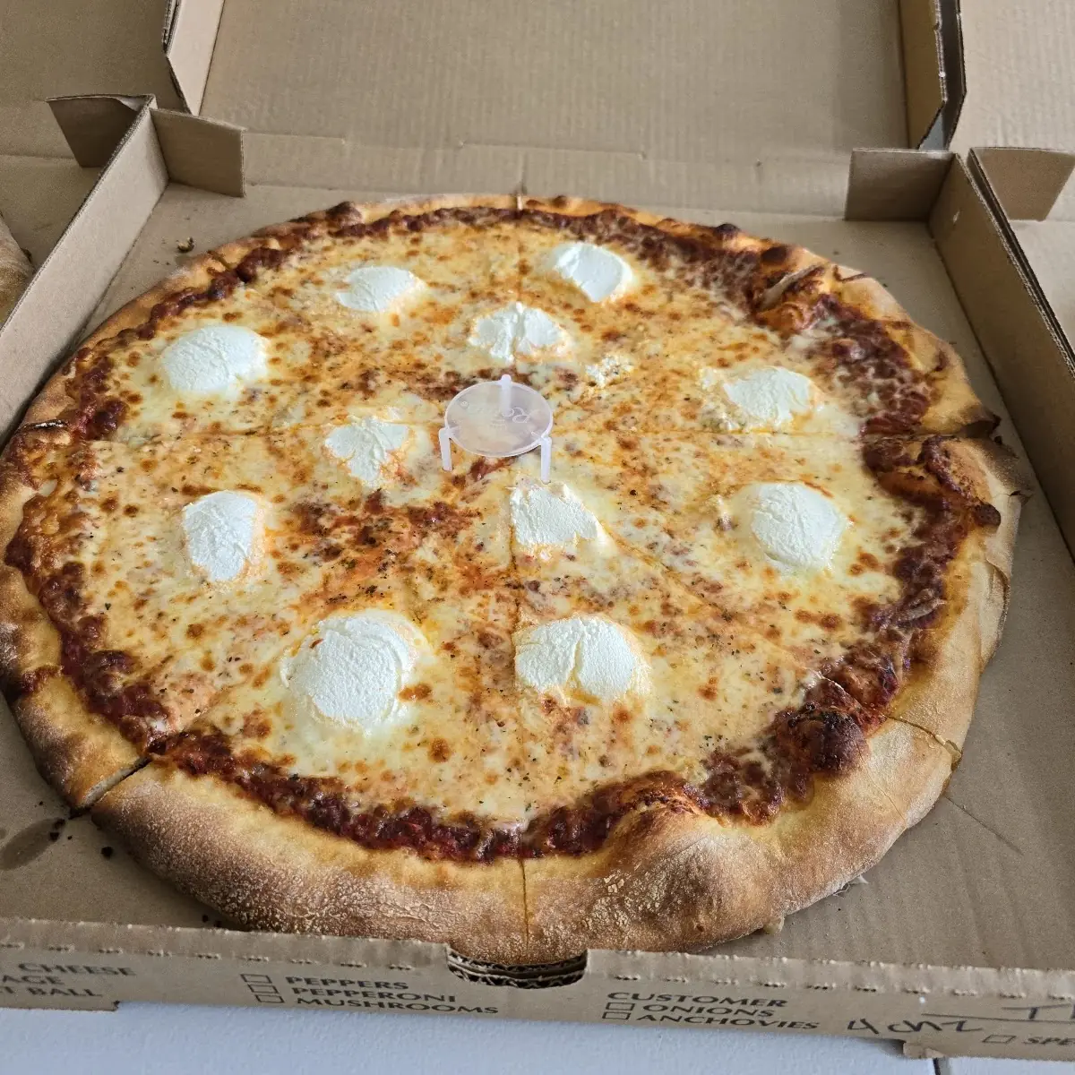 Large Four Cheese Pizza