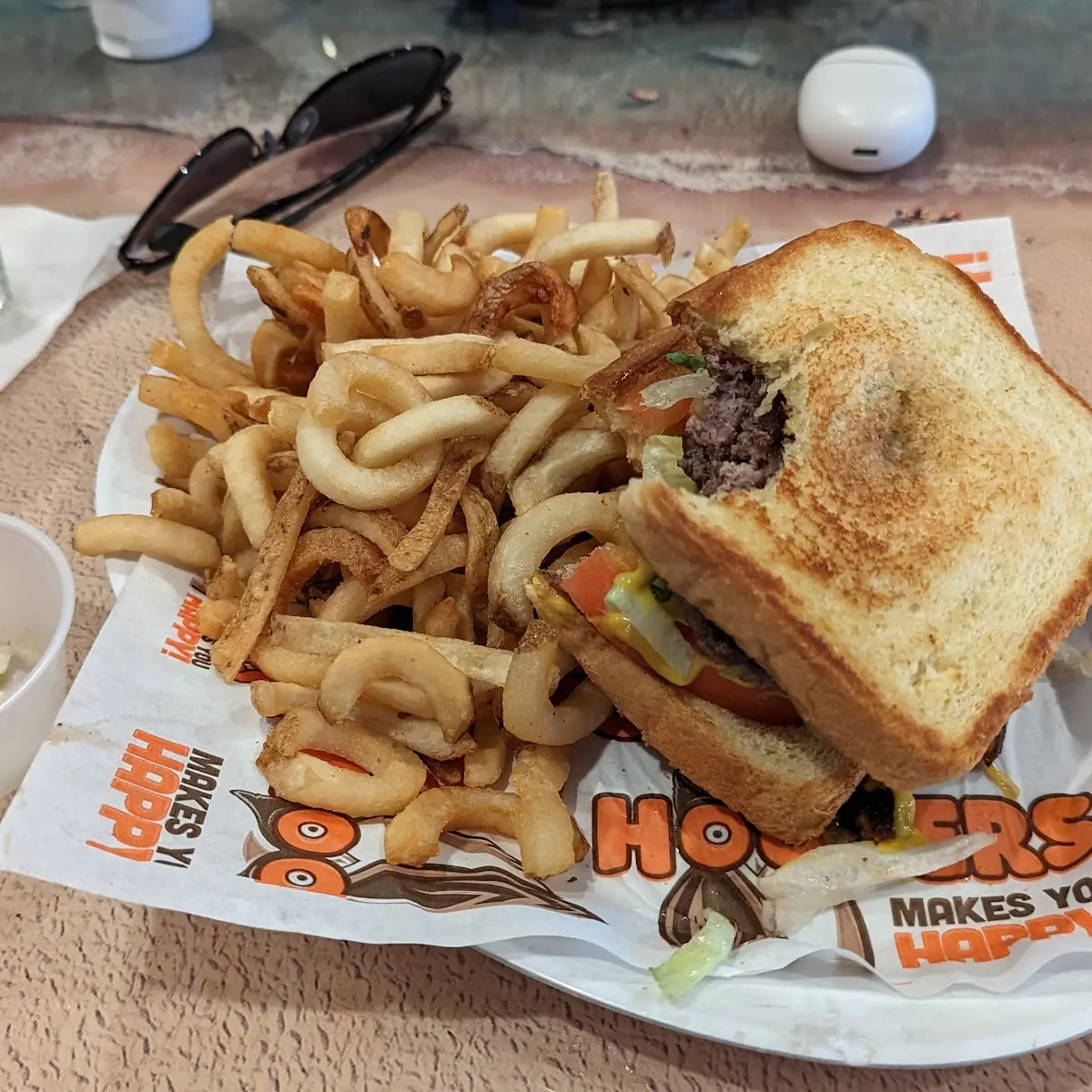 Hooters Original Chicken Strip Sandwich