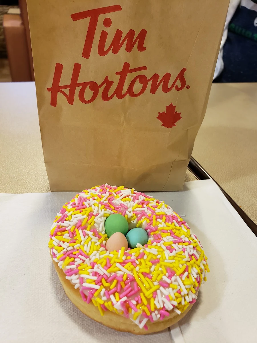Mini Egg Donuts, Tim Hortons