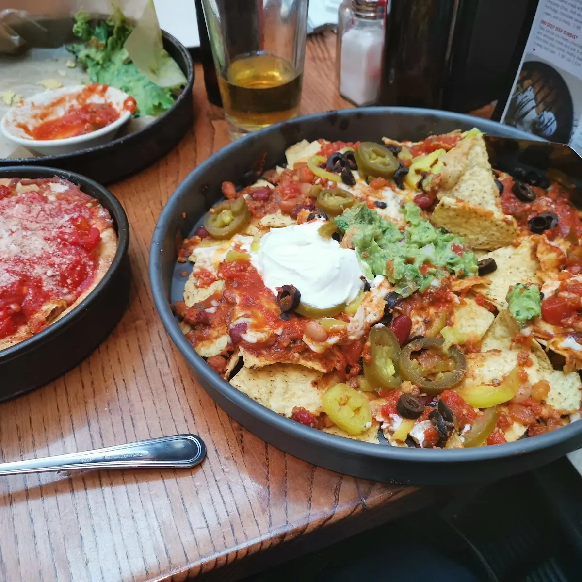 Deep Dish Nachos
