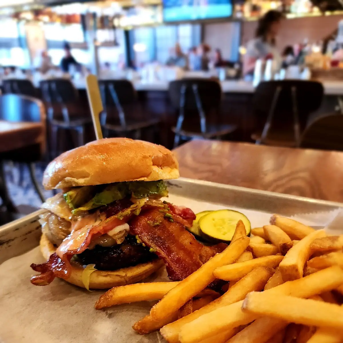 Wood-Grilled Burger