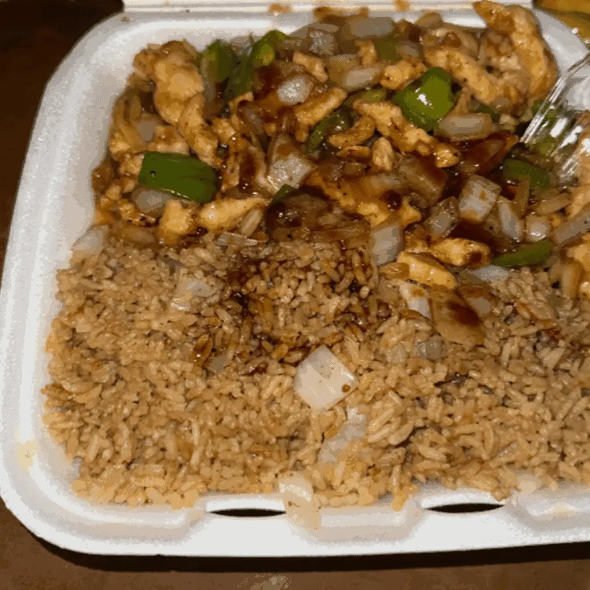 Plain Wings with House Fried Rice 6 Cut