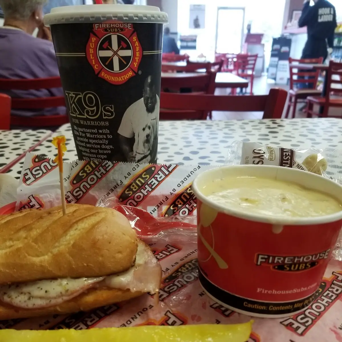 Italian Sub and Potato Soup