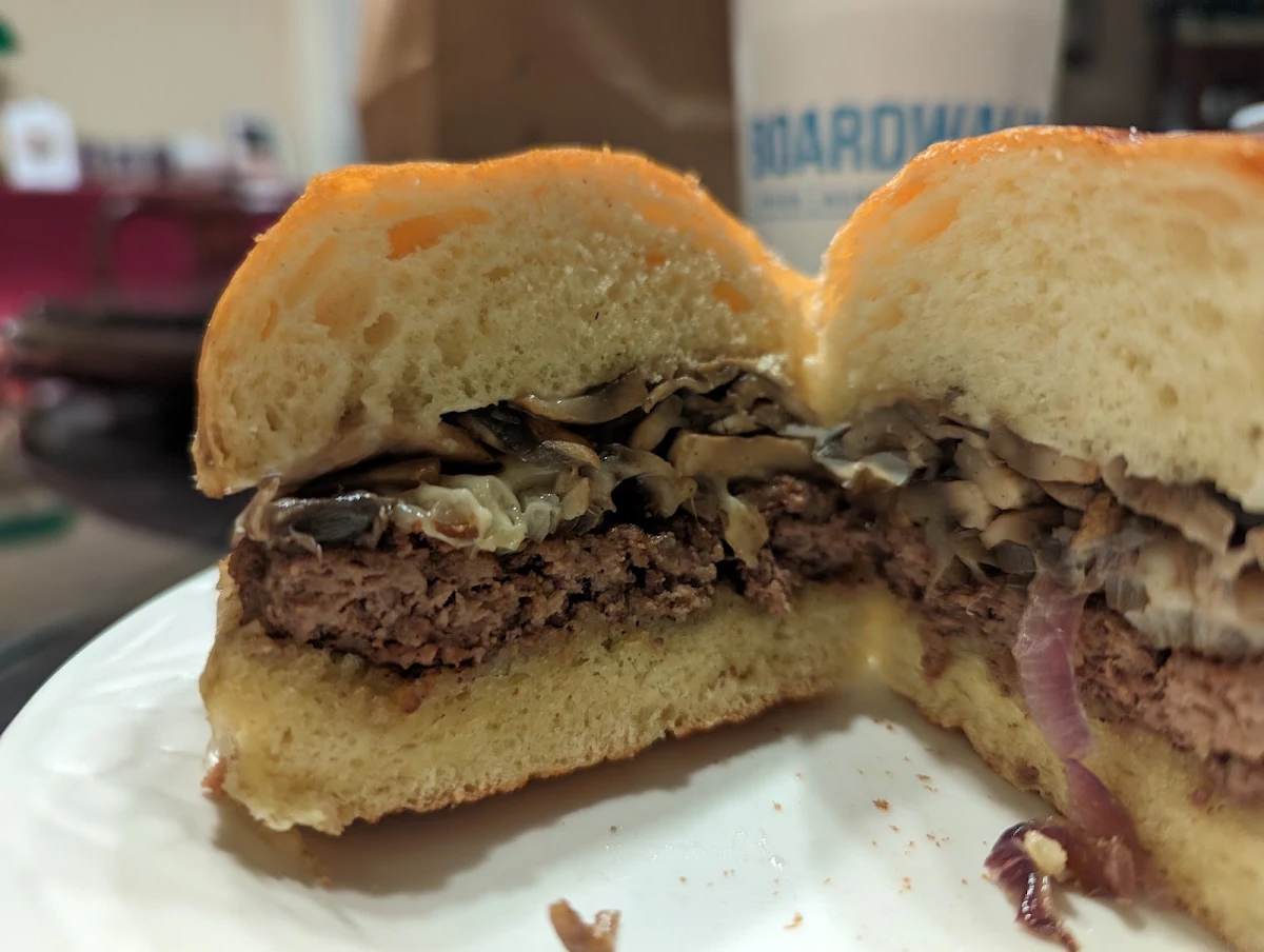 Mushroom Swiss, Boardwalk Burgers