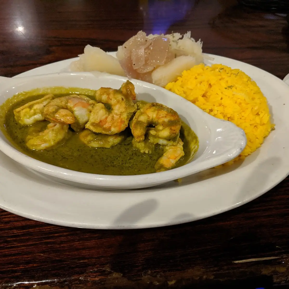 Camarones En Salsa Verde