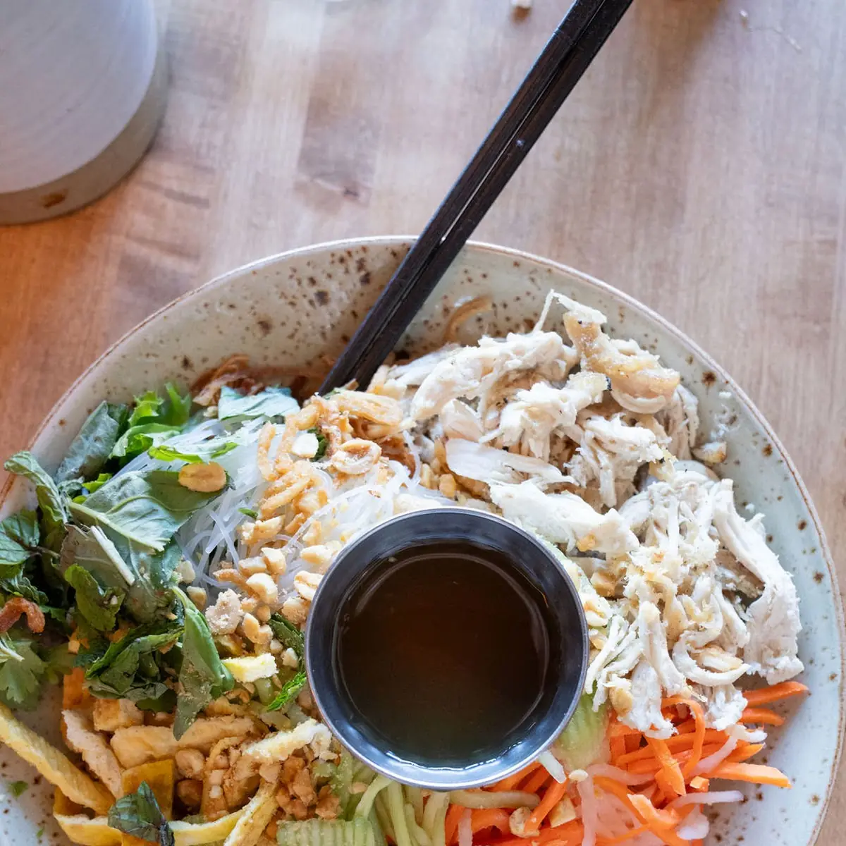 Vietnamese Chicken Noodle Salad