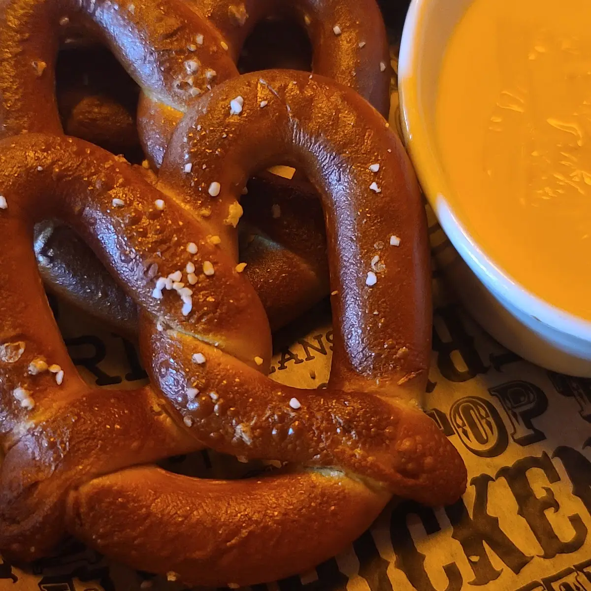 Beer Cheese Pretzels