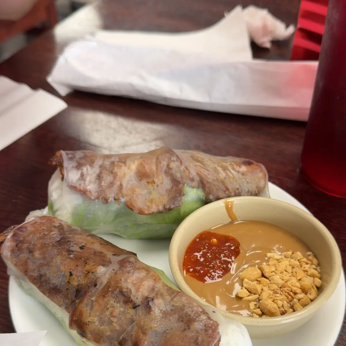 Beef Spring Rolls