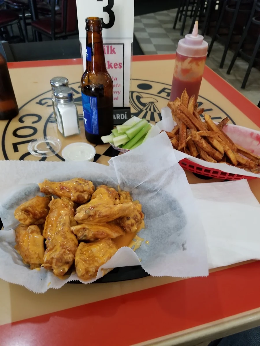 Hot Honey Mustard Wings