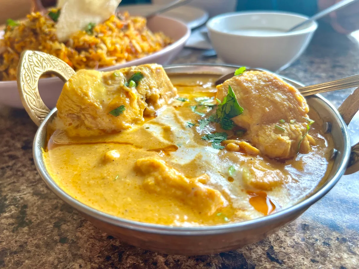 Chicken Korma, Zyka Elevated Indian Restaurant Banff