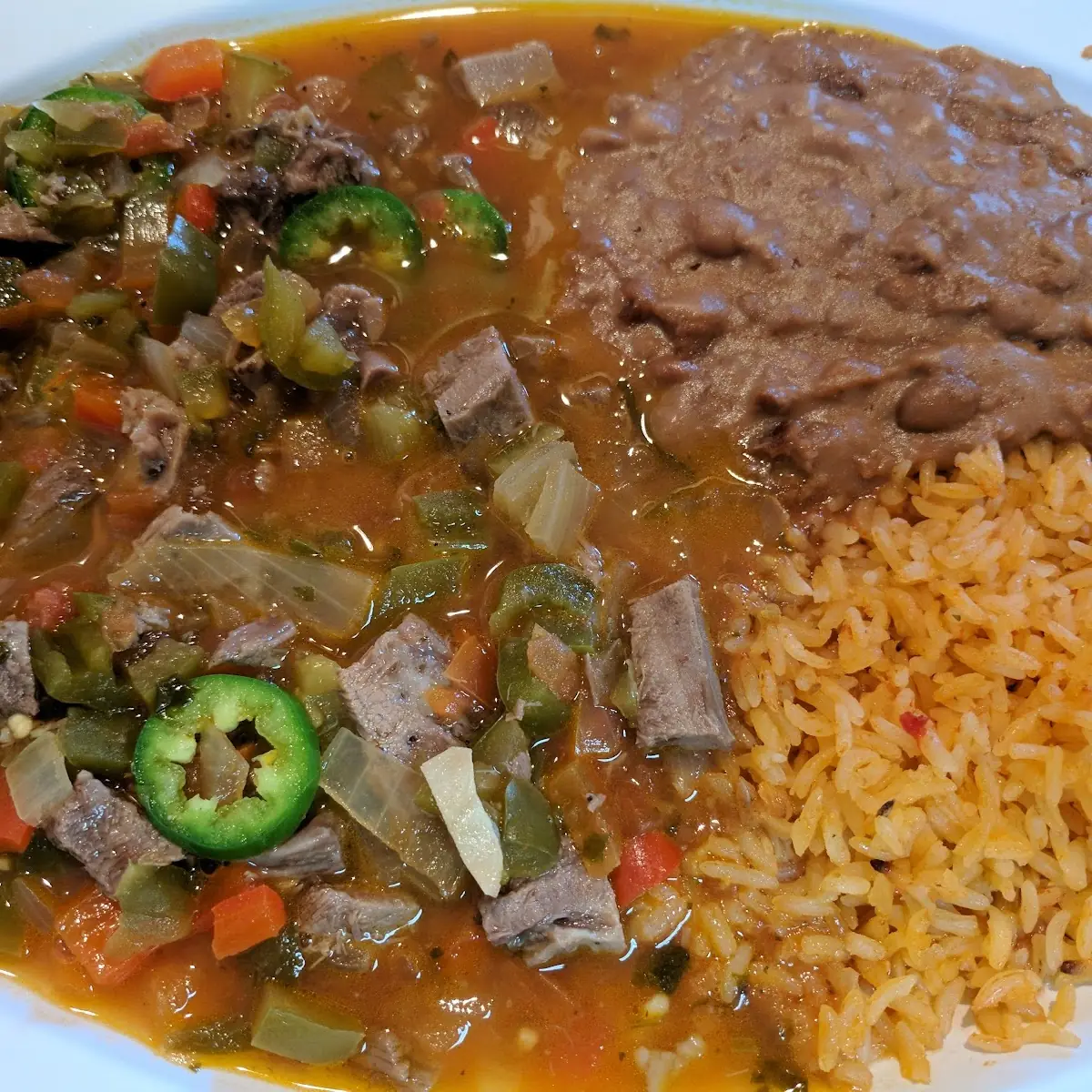 Steak Ranchero Plate