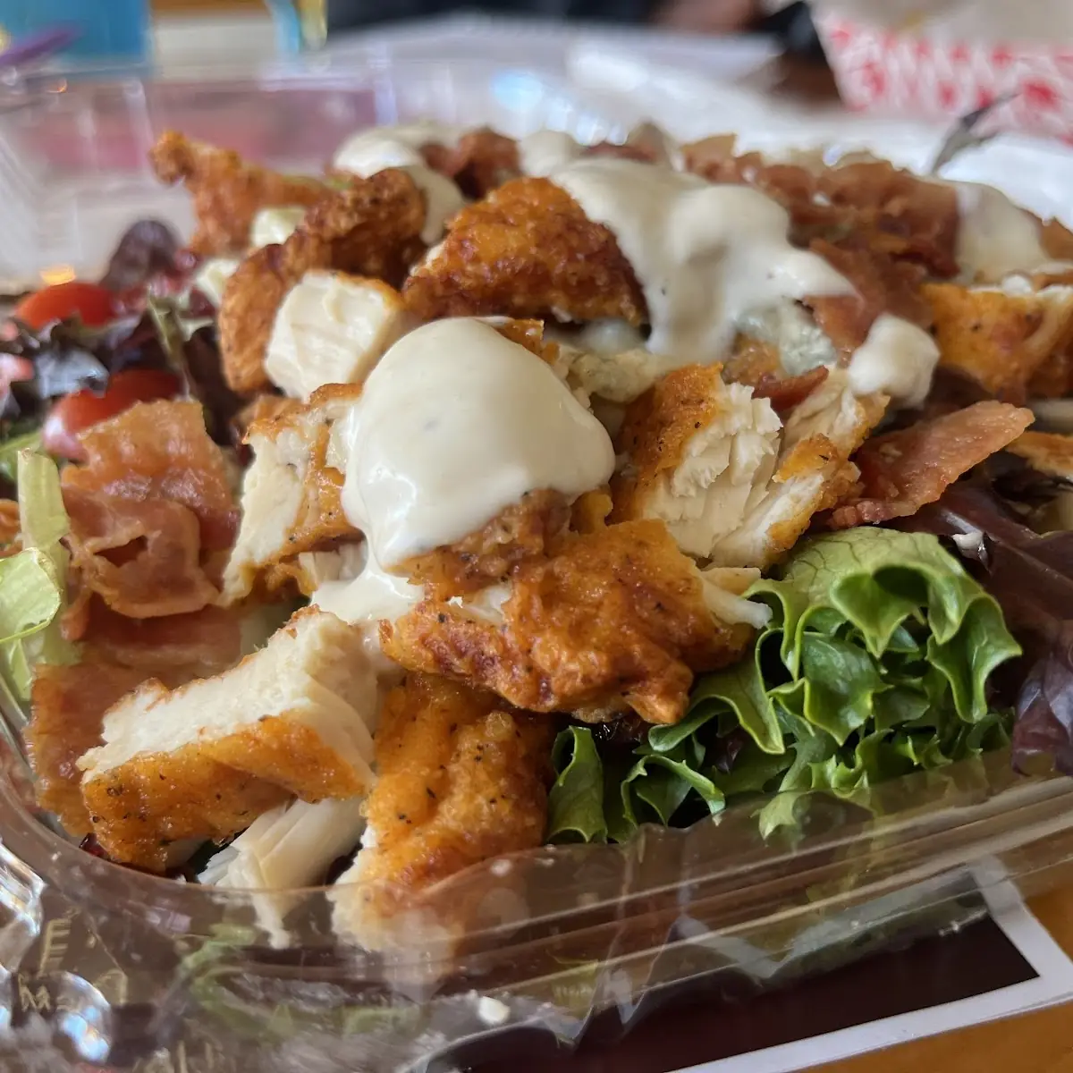 Fried Chicken Salad