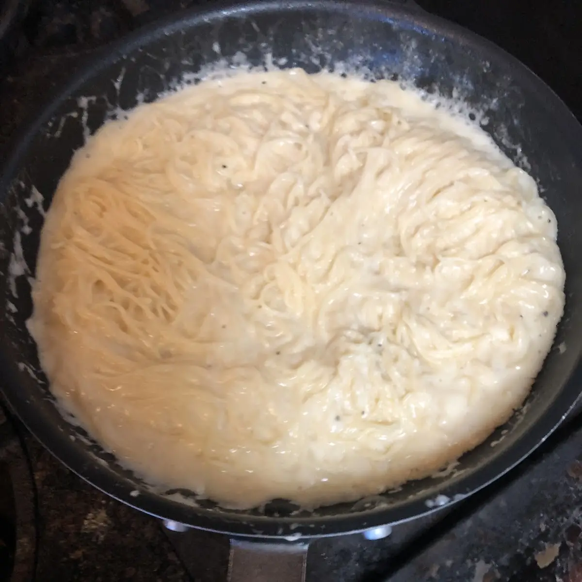 Angel Hair with Alfredo