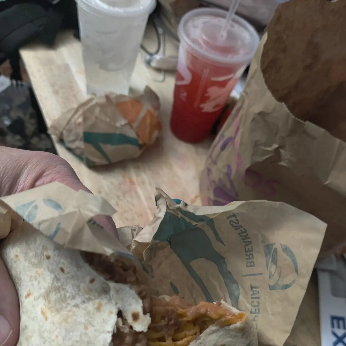 Extra Beef Burrito It