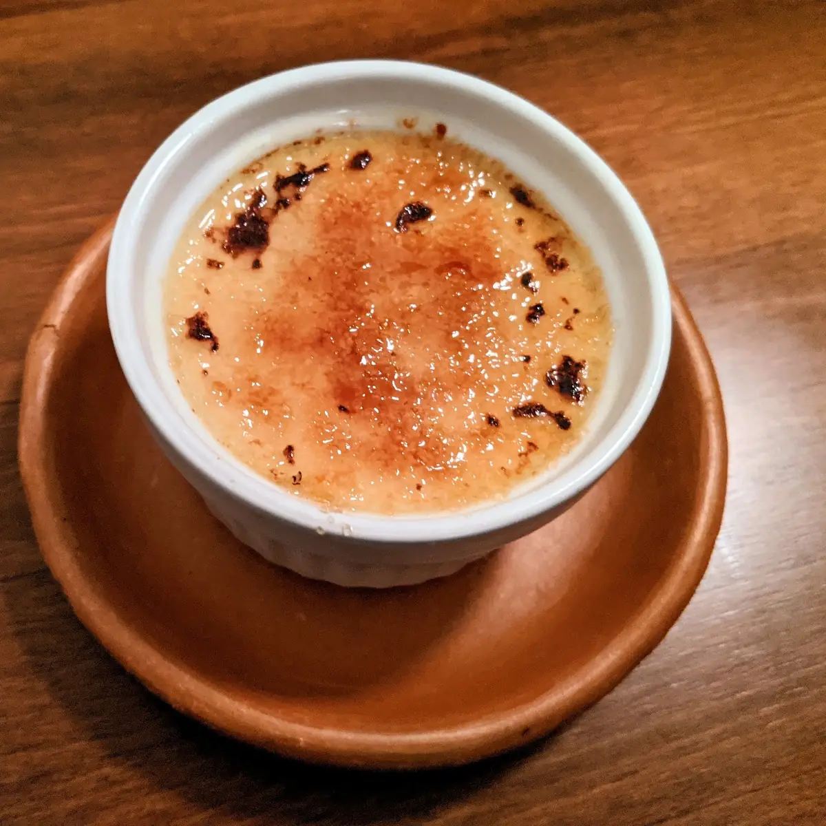 Vanilla Bourbon Creme Brulee