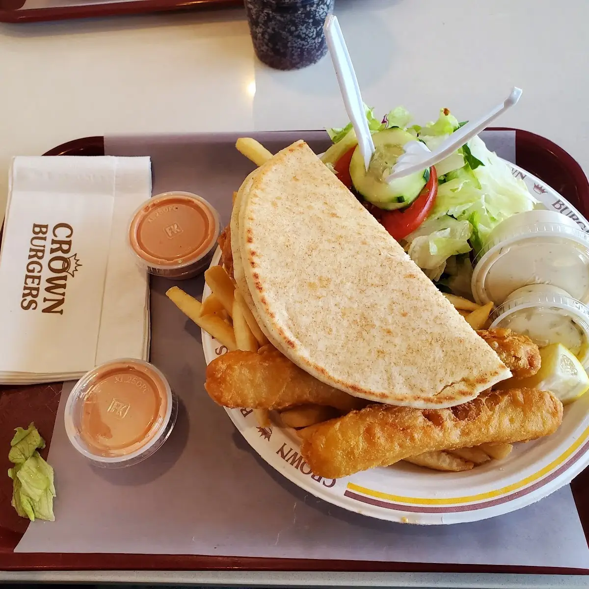 Fish & Chips Plate