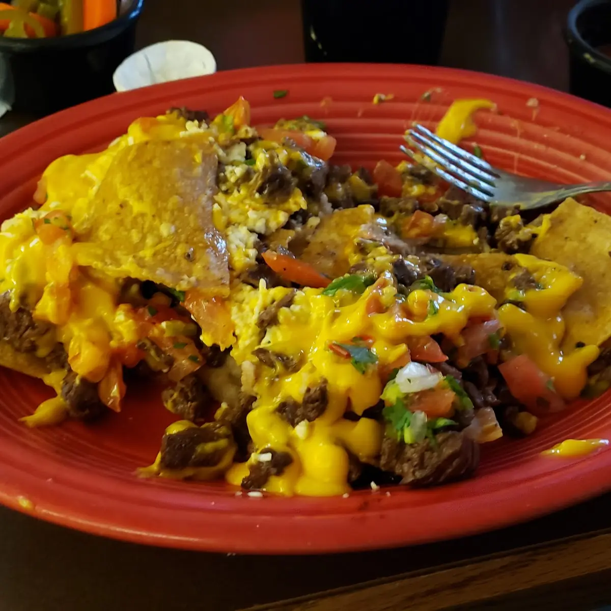 Steak Nachos Supreme