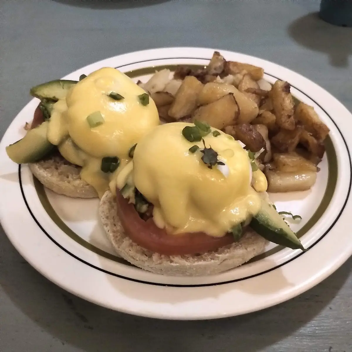 Salmon Eggs Benedict