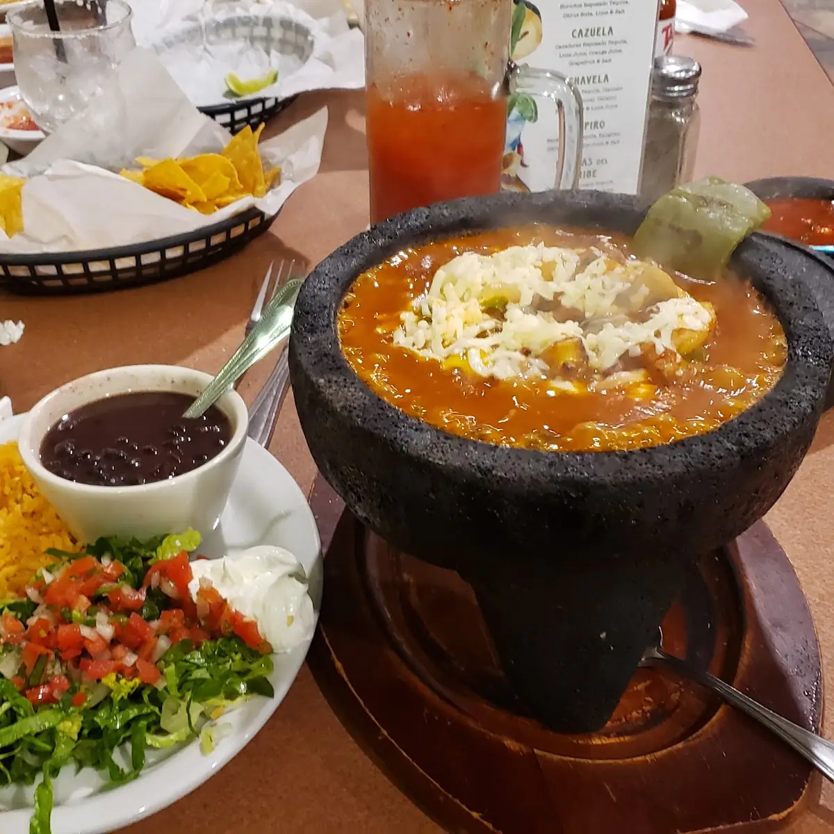 Seafood Molcajete