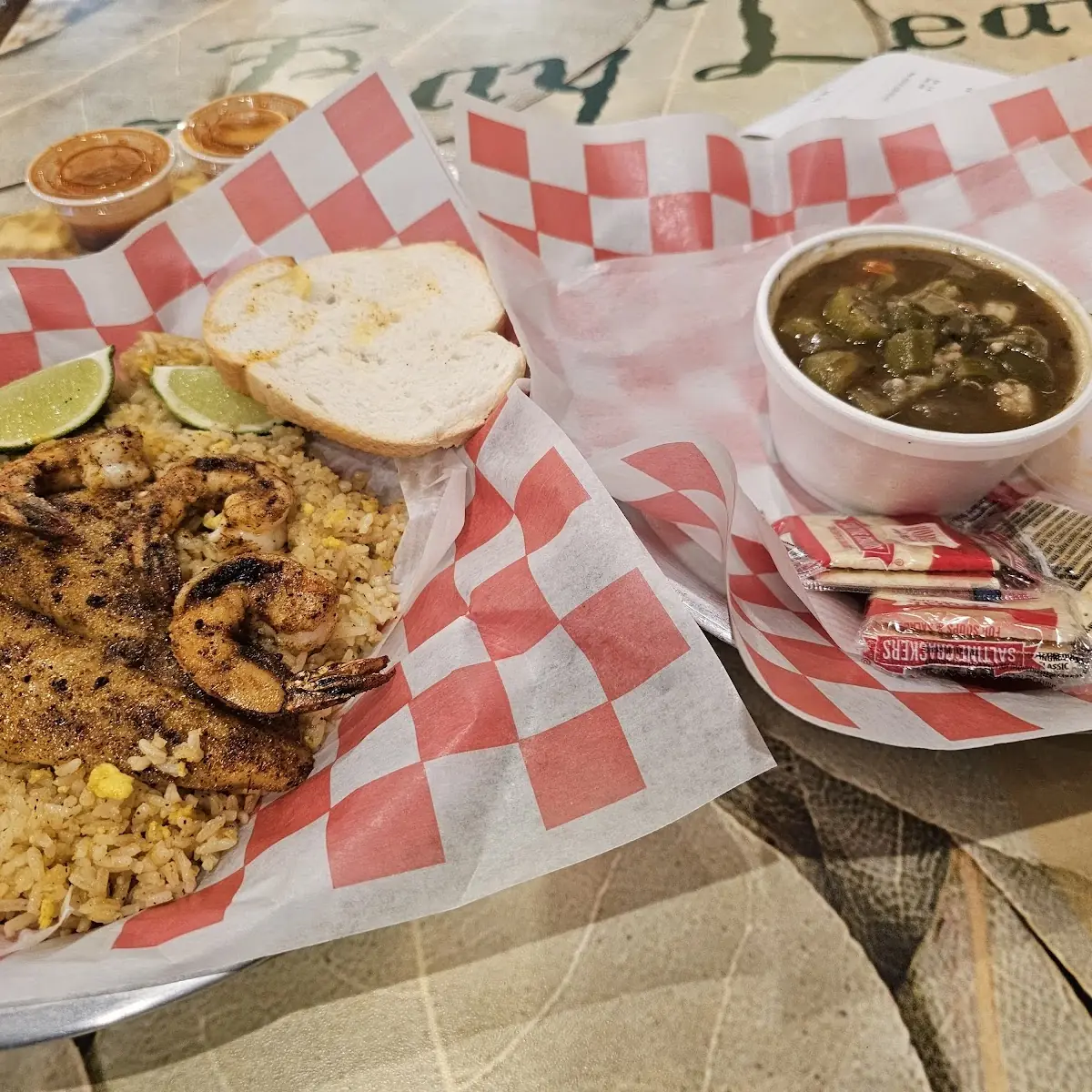 Blackened Catfish Platter