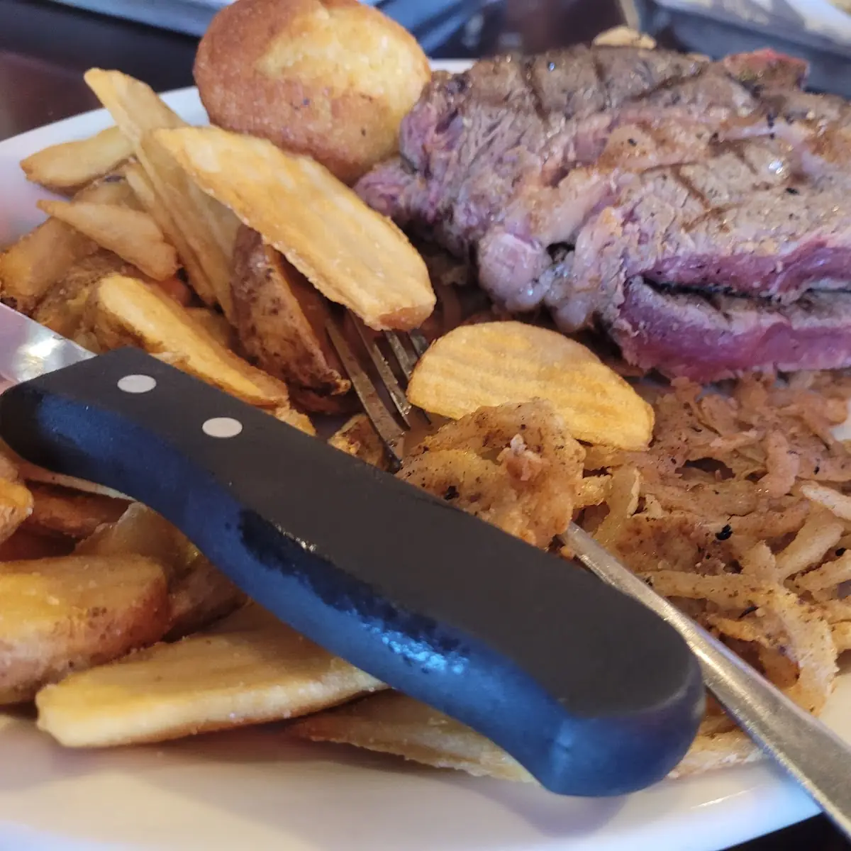Steak Cold and Raw