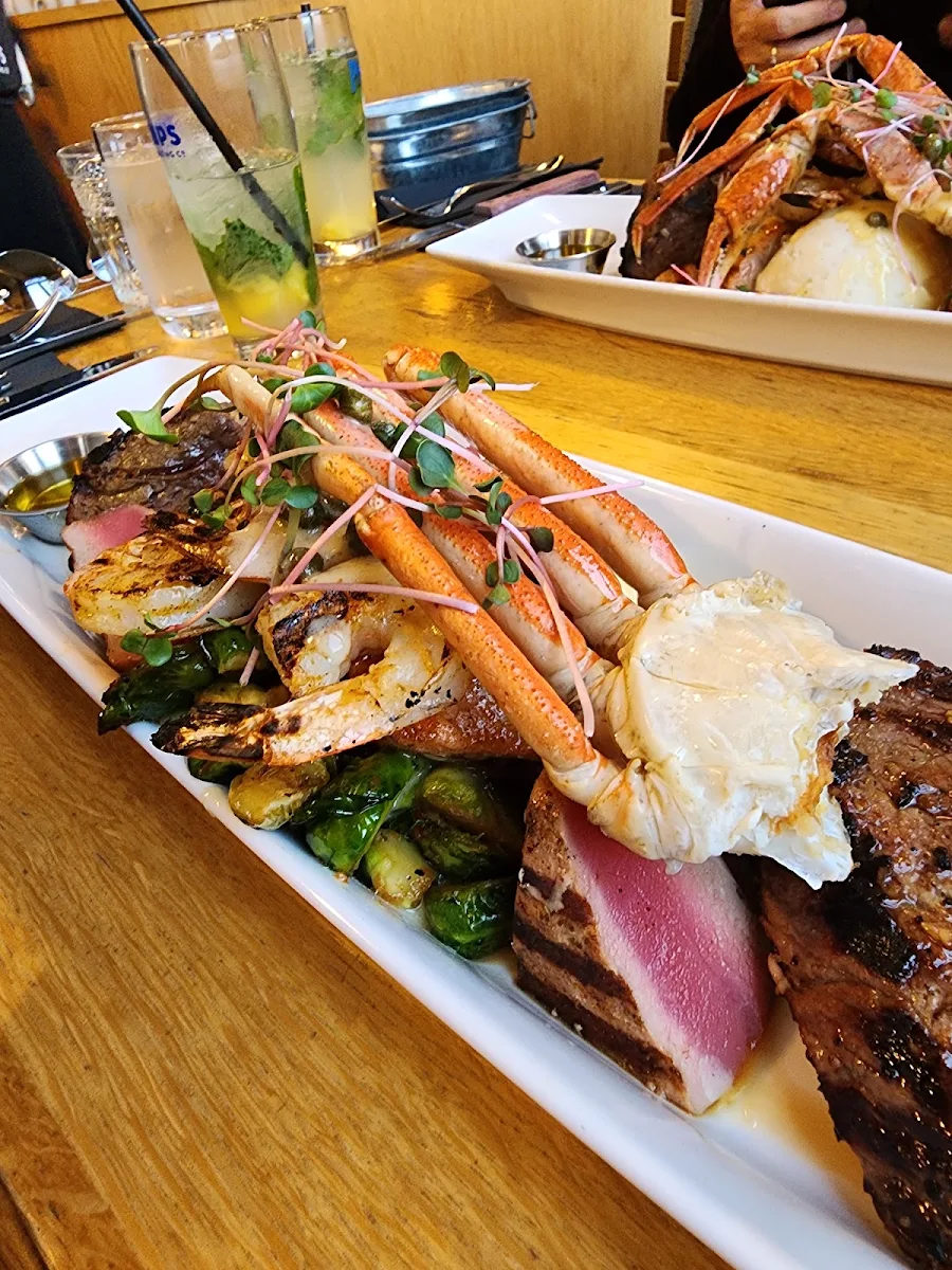 Steak and Seafood Platter