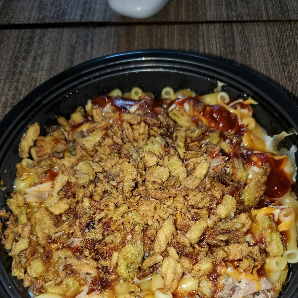 BBQ Pork Mac & Cheese