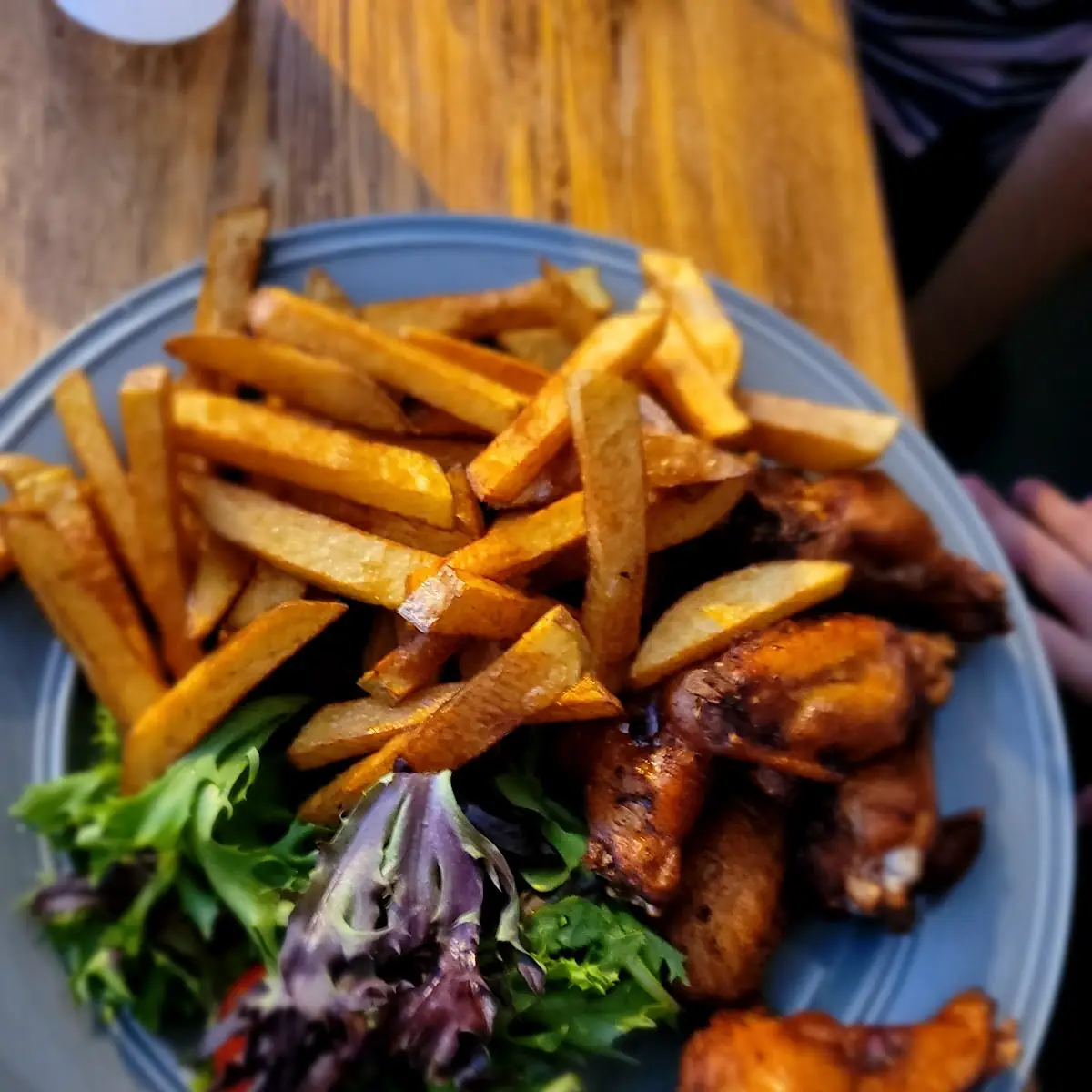 Wings and Fries