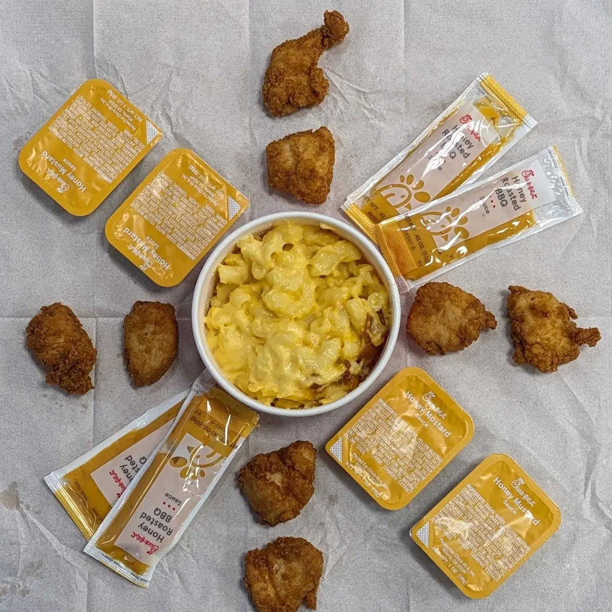 Chicken Nuggets Mac & Cheese