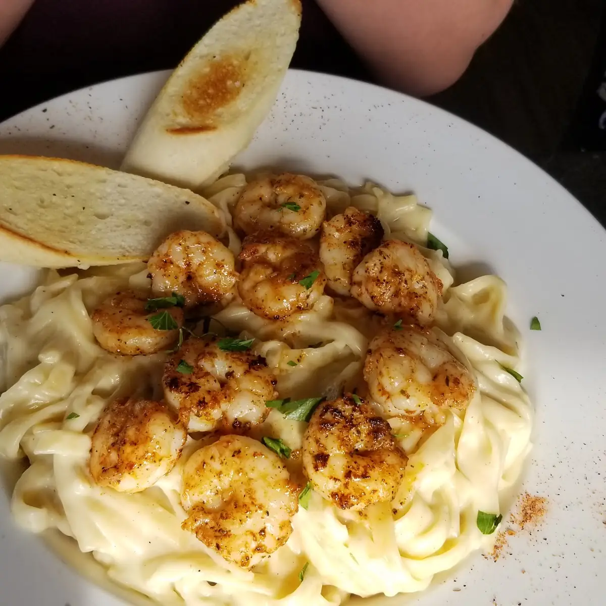 Shrimp Alfredo