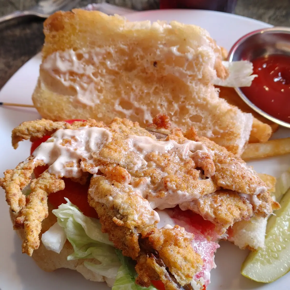 Soft Shell Crab PO Boy