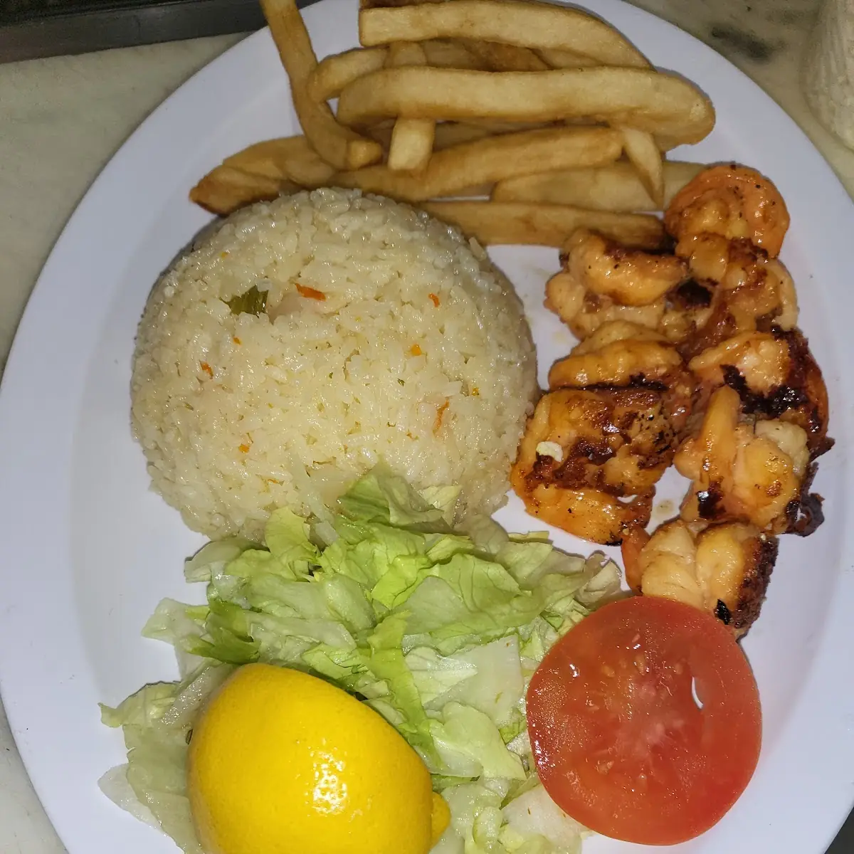 Camarones Ala Plancha