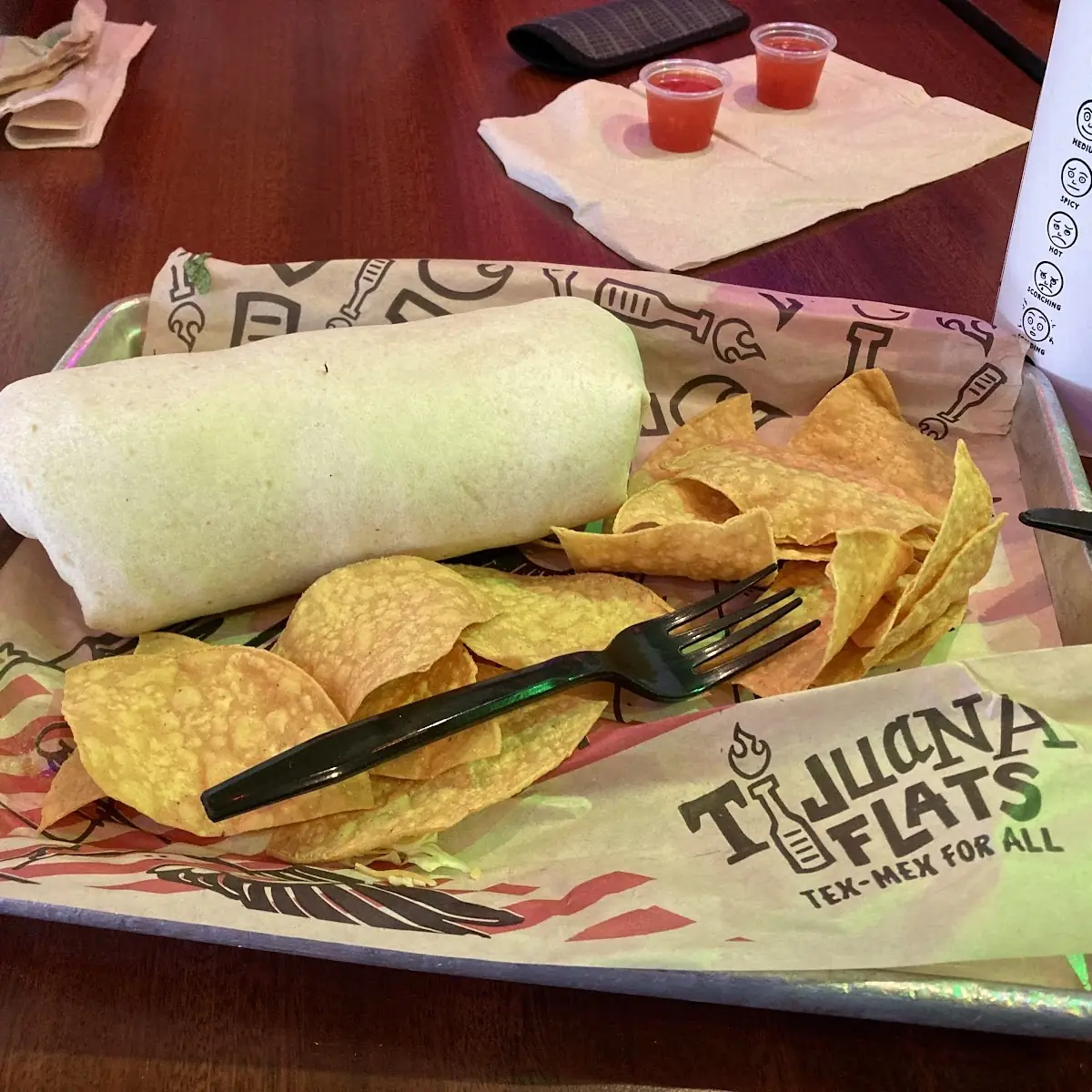 Bangin' Chicken Burrito