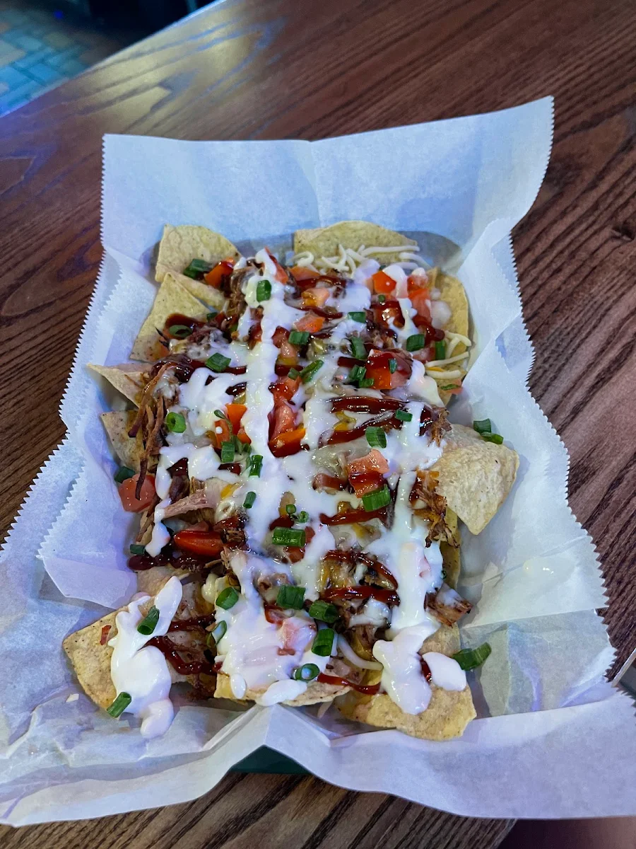 BBQ Pork Nachos