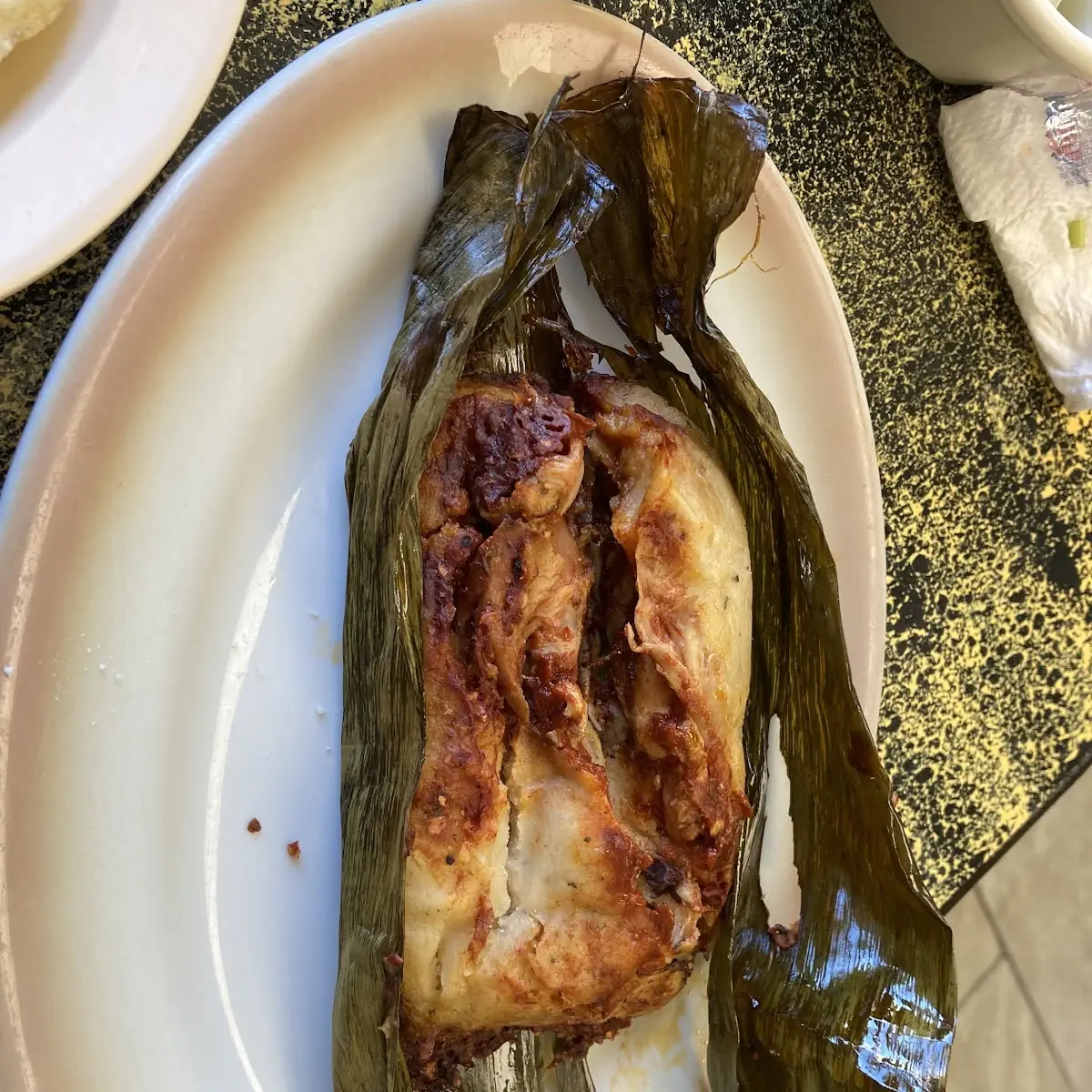Chicken Banana Leaf Tamale